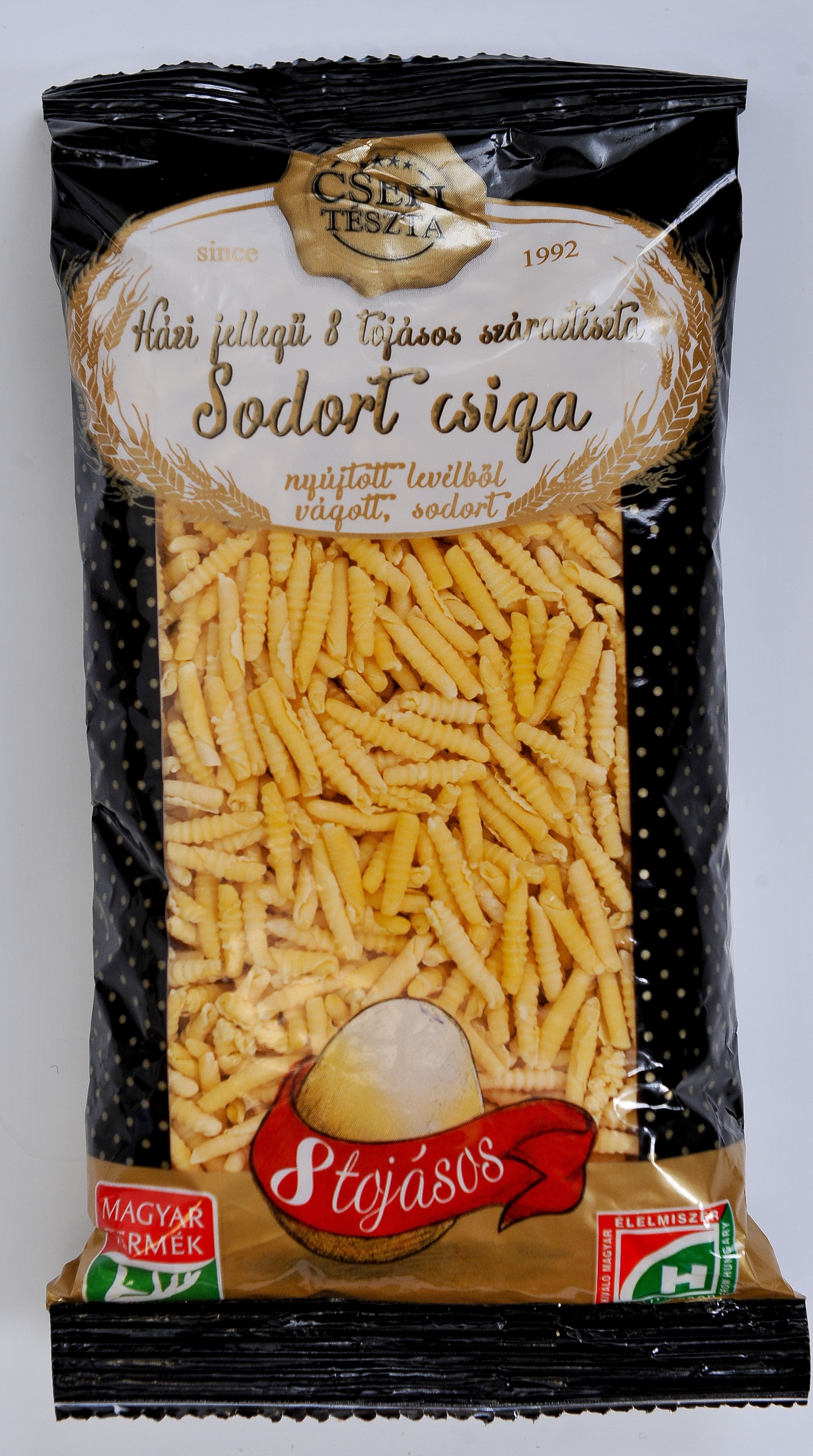 Csepi Sodort csiga 200 g nyújtott levélből vágott, sodort 8 tojásos